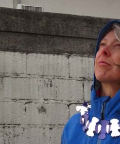 Aufleuchtendes Steckdblumencollier 18 Elemente