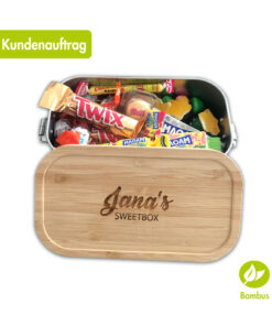 Lunchbox mit Bambusdeckel