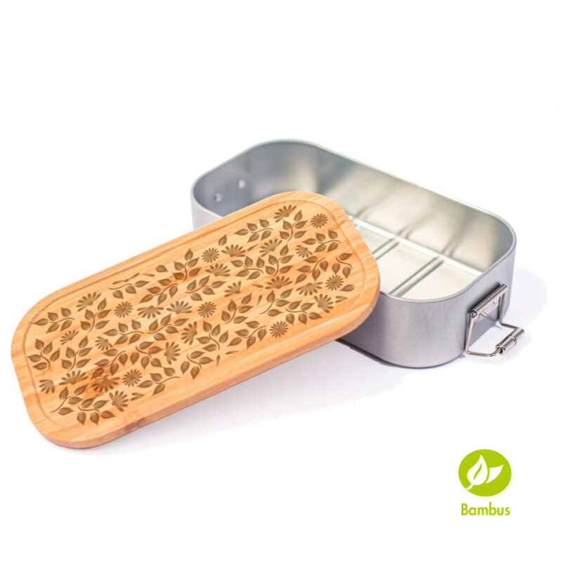 Lunchbox mit Bambusdeckel