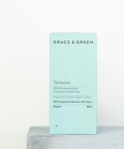 Grace and Green Tampon Regular mit Applikator