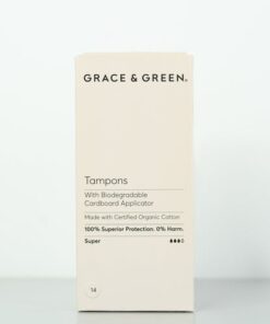 Grace and Green Tampon Super mit Applikator