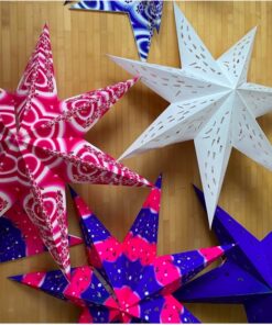 Weihnachts Sterne Papier Indien