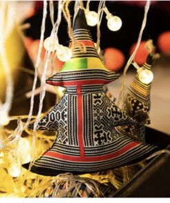 Weihnachtsschmuck gross aus Brokat