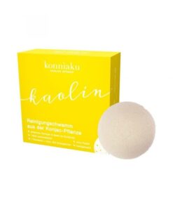 konnìaku Kaolin Konjac Gesichtsschwamm