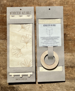 Windlicht aus Buchenholz Furnier