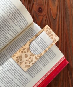 Buchzeichen aus Ahorn-Furnierholz