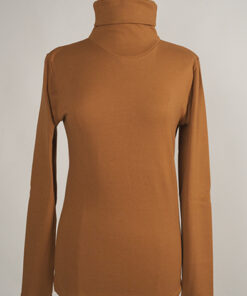Damen Rollkragen Pullover 100% Baumwolle Swissmade